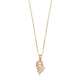 Daimond floroset jewellery Pendent