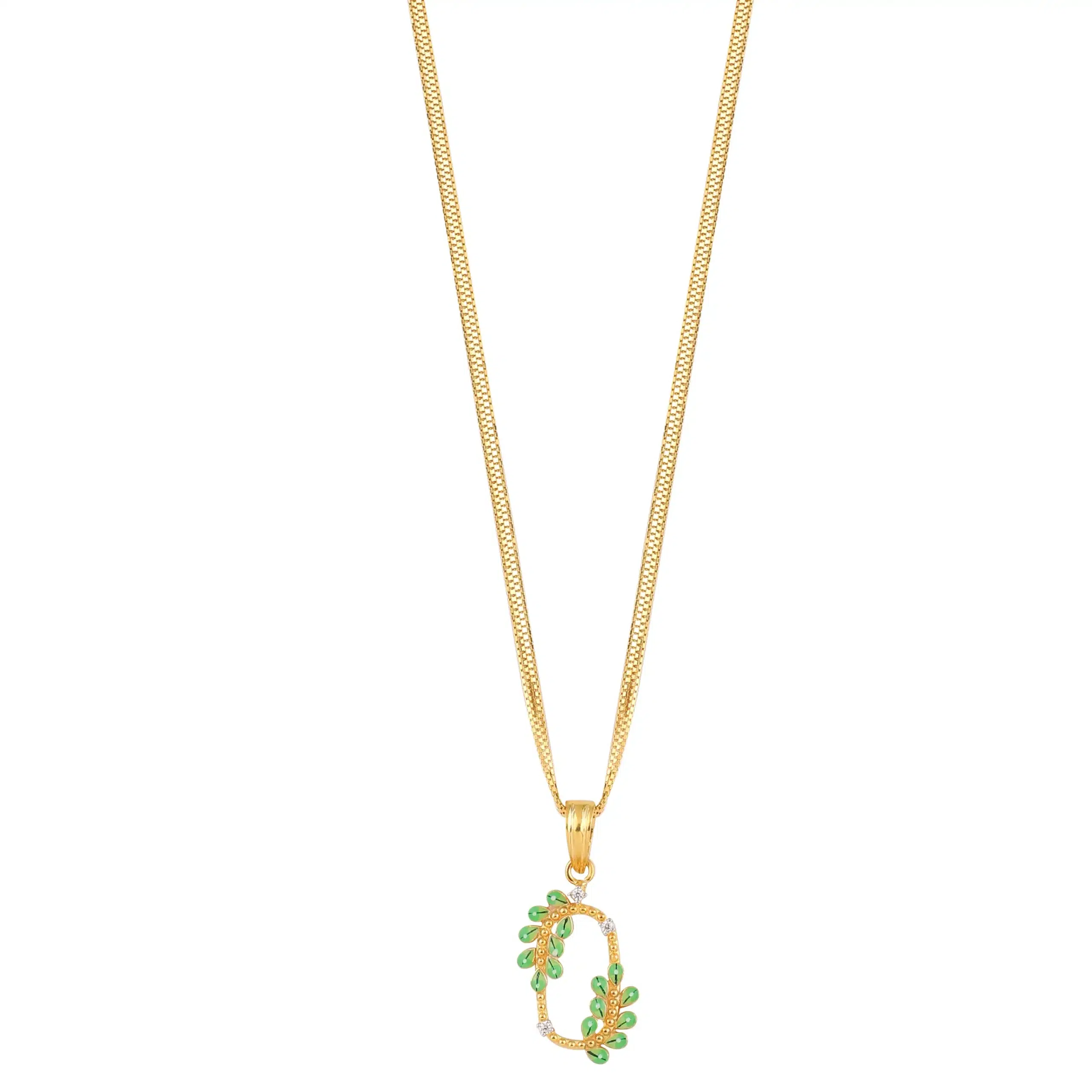 Oval Suprise petal Pendent